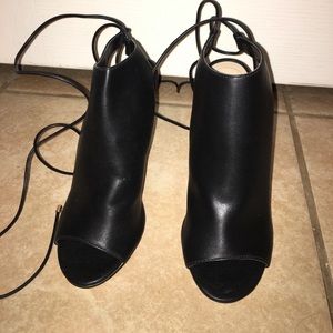 Aldo Lace Up Mule Stiletto